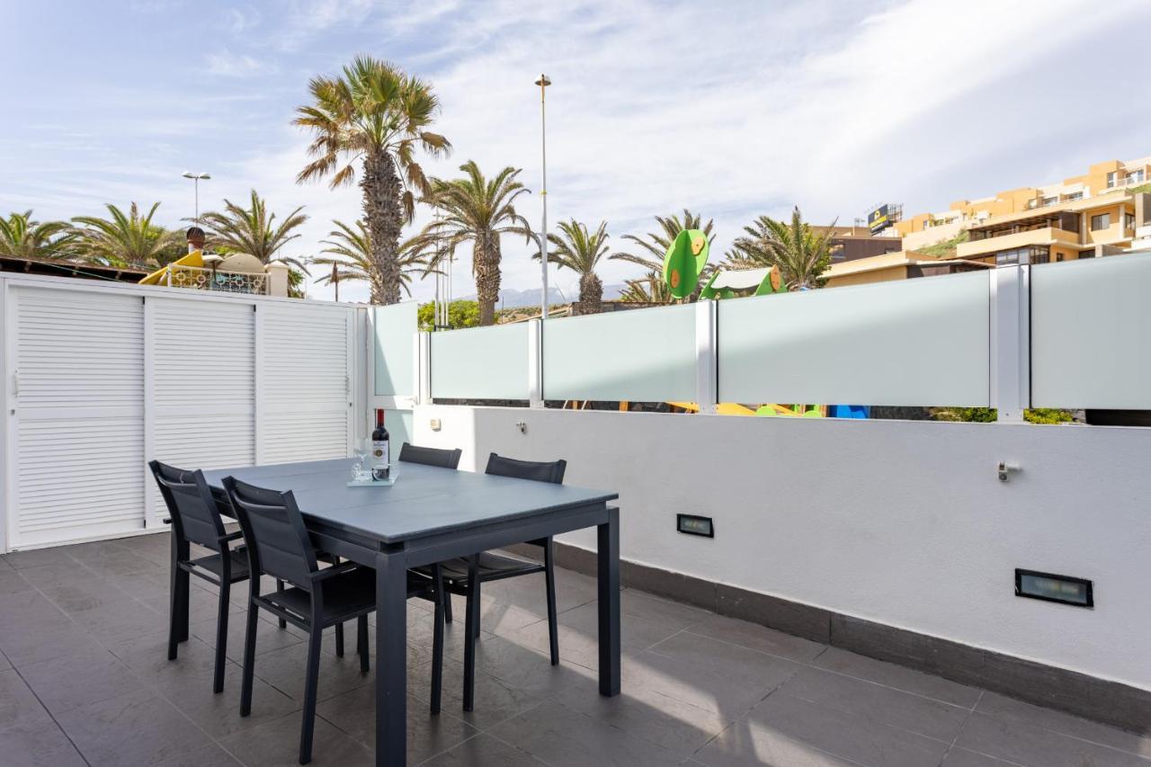 Luxury Frontline Poris De Abona Villa Exterior foto