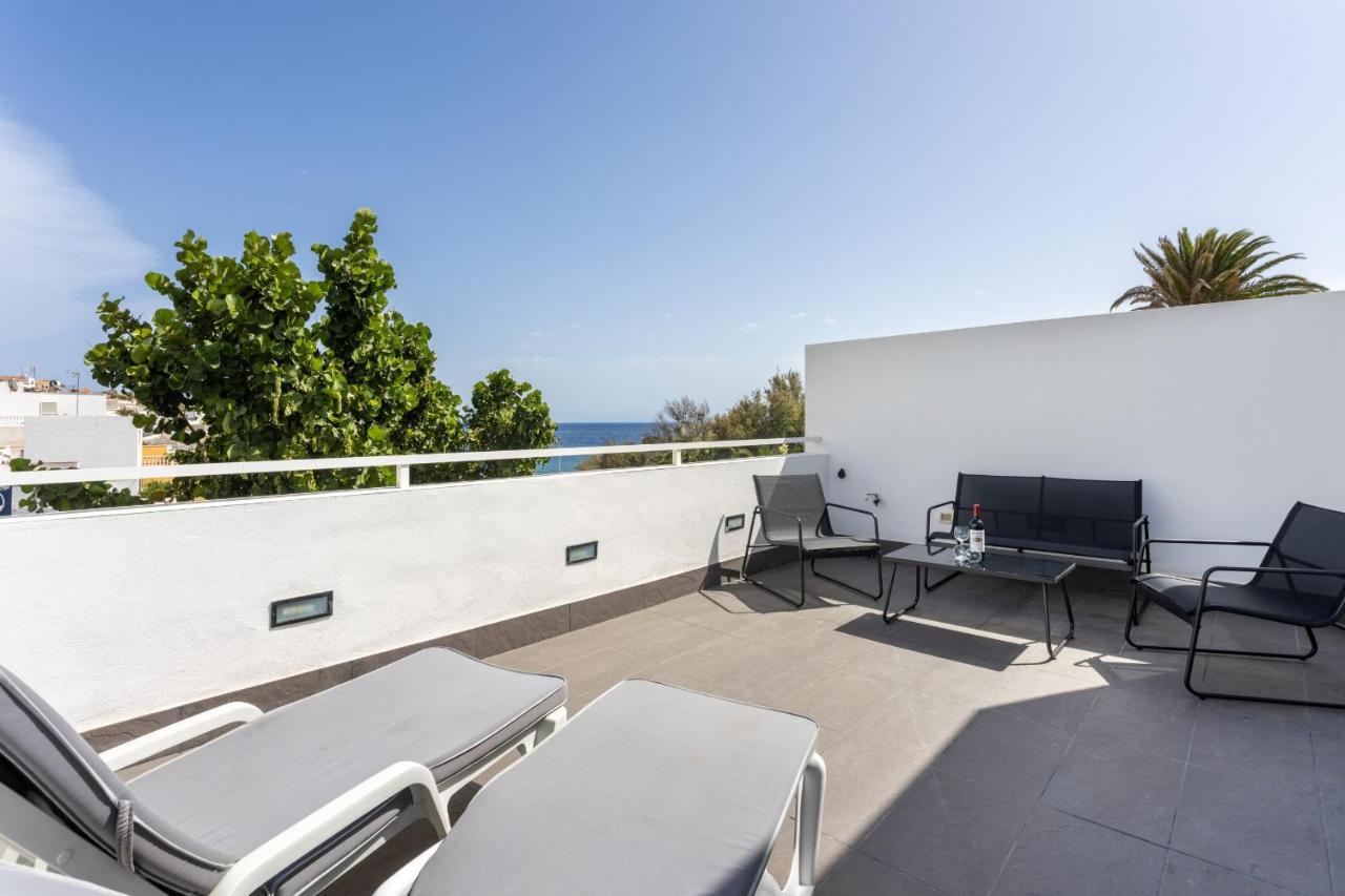 Luxury Frontline Poris De Abona Villa Exterior foto