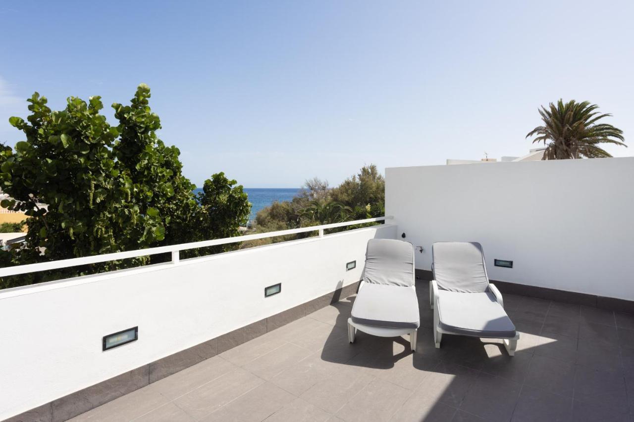 Luxury Frontline Poris De Abona Villa Exterior foto